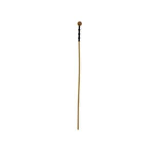 A 3/8 inch wooden rattan cane used for caning as punishment.