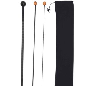 Black Carbon Fiber Cane Set